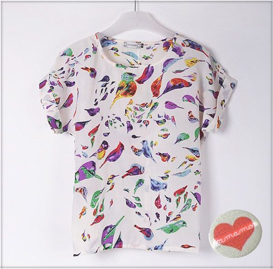 Birds - Camisa